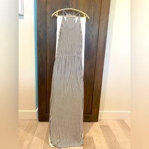 Maxi dress - black and white